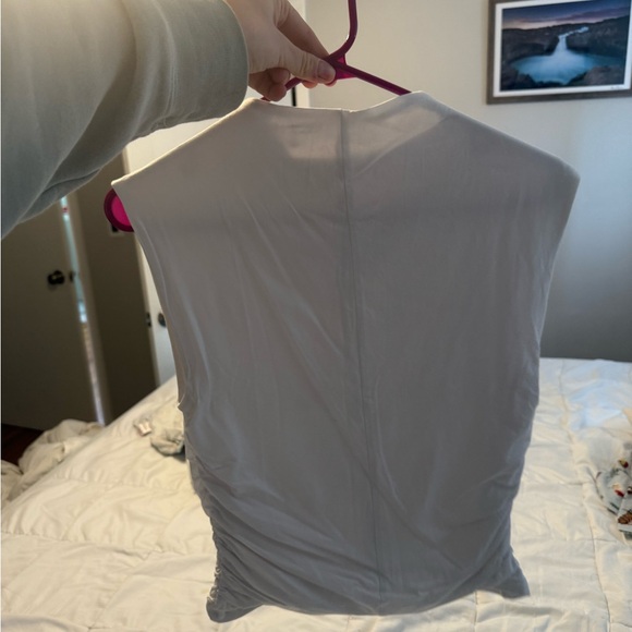 Abercrombie white tank top: A&F Paloma top - Picture 3 of 4